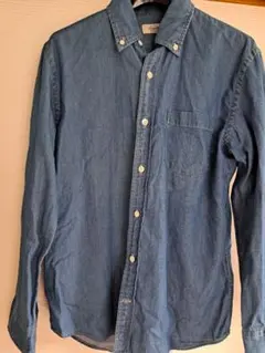 ライトオン　メンズ　デニム　カジュアルシャツ　Sサイズ