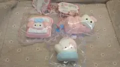 マイメロディ キティ　スクイーズ　3点セット