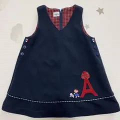 familiar ファミリア ワンピース 80 ジャンパースカート