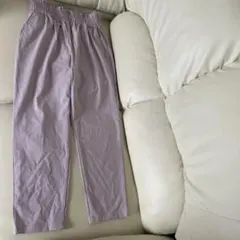 JOURNAL STANDARD ラベンダー ゴムシャーリング ストレートパンツ