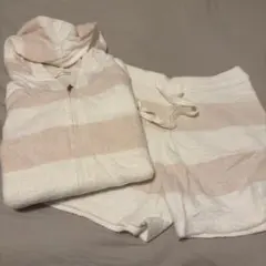 GELATO PIQUE　ジェラートピケ　ルームウェア　ストライプ　ピンク