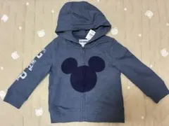★新品★90㎝ 18-24M babygap長袖パーカー ミッキーマウス