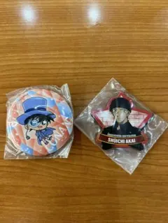 名探偵コナンくら寿司コラボ缶バッジ マグネットシート