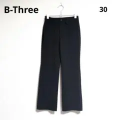 0359 B-Three ビースリー ストレッチ ストレートパンツ 30