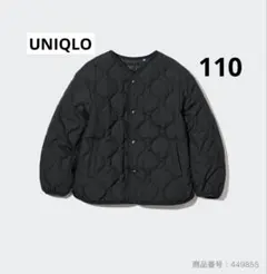 ウォームパデッドウォッシャブルジャケット KIDS 110 ブラック