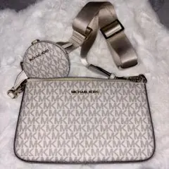 MICHAEL KORS MKロゴショルダーバッグ