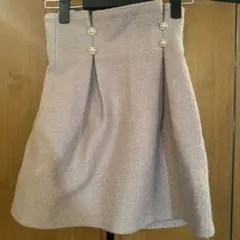 【最終値下げ】evelyn ピンク 台形 スカート