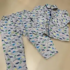 恐竜柄パジャマ 100cm コットン製