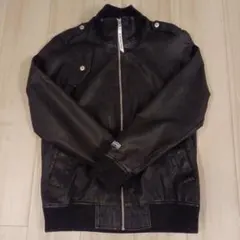 【未使用】G-Star RAW ライダースレザージャケット G-STAR RAW レザージャケット ライダース LEATHER BIKER JACKET