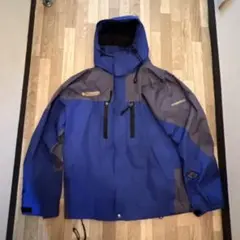 90s Columbia Titanium マウンテンパーカー　青系