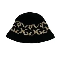 ೀバケットハット ニット素材 クラッシャー 韓国風 ユニセックスೀ