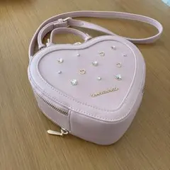 SAMANTHAVEGA ハート型ショルダーバッグ ピンク