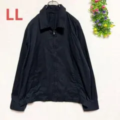 カフカ【LL】長袖ミリタリージャケット ブラック 羽織り ヴィンテージ Y2Kのサムネイル