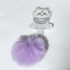 ちいかわbaby ノベルティ ぽんぽんチャーム付きフォンタブ モモンガ