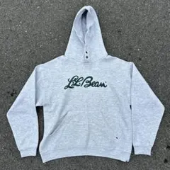 L.L.Bean グレー フロントロゴ パーカー Youth XL