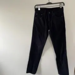 リーバイス511コーデュロイ ストレートパンツ　W27 L32 ブラック黒