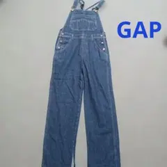 GAP デニムオーバーオール サイドスリット xxs