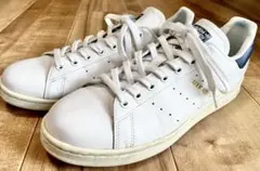 adidas Stan Smith ホワイト/ネイビー 27.5cm レザー