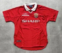 99年　マンチェスターユナイテッド　アンブロ　CL優勝記念ユニフォーム　正規品