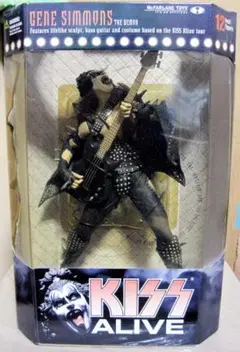 キッスアライブツアー 1975 ジーン・シモンズ 12インチフィギュア Mcfarlane toys Kiss Alive Tour 1975 Gene Simmons 12 Inch