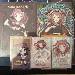 学マス　花海咲季　コラボポストカード・カードセット