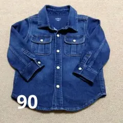 ベビーギャップ　18-24months Gジャン　デニムシャツ