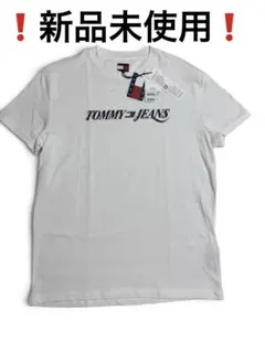 新品 TOMMY JEANS Tシャツ ホワイト Mサイズ