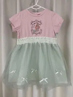 アプレレクール　ワンピース　90 アリエル　ディズニープリンセス　チュール