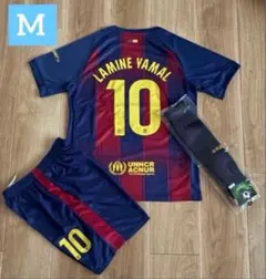 Mサイズ　ラミンヤマル　バルサ新シーズンホームユニフォーム　ソックス付き　未使用