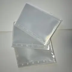 A7 リフィル30枚セット シール帳　バインダー 6穴 ボンボンドロップシール