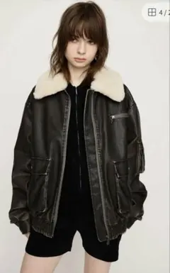 SLY レザーブルゾン todayful ZARA ungrid ameri