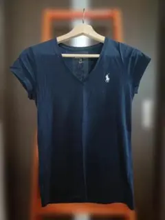 ★POLO RALPH LAUREN★ネイビーTシャツ／US XS（Mサイズ）のサムネイル