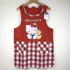 ハローキティ /エプロン /赤