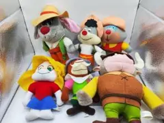 志摩スペイン村 パルケエスパーニャ ぬいぐるみ 6体セット レトロ 当時物
