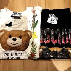 MOSCHINO テディベア Tシャツ 2枚セットのサムネイル