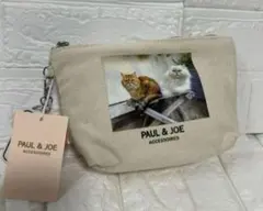 新品ポール&ジョーアクセソワズ ポーチ　ネコ