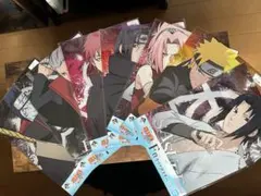 一番くじ　NARUTO疾風伝 繋がる思い F賞 クリアポスター 7枚セット