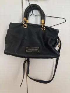 MARC BY MARC JACOBS レザーバッグ ブラック ゴールド