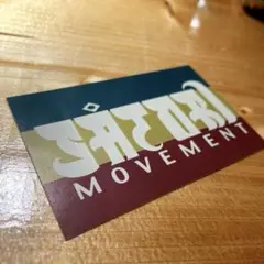 【送料無料】SATORI movement ステッカー