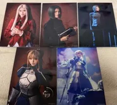 Fate/Zeroミュ 円盤会場特典ブロマイド非売品セイバー舞弥アイリ ゼロミュ