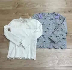 長袖カットソー2点セット　ブランシェス　エニィファム　110サイズ