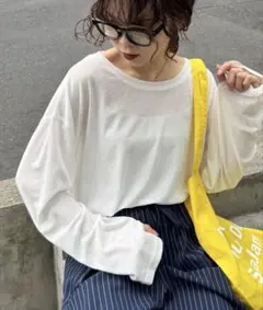 サイドスリットシアートップス　チャオパニックティピー