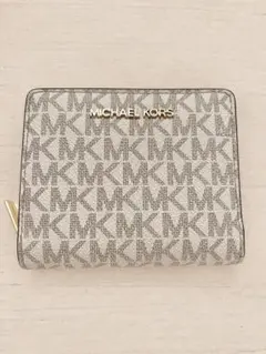 MICHAEL KORS 二つ折り財布 モノグラム