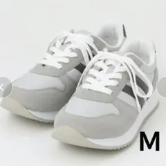 美品 Honeys [抗菌・消臭・抗ウイルス] 快適ラインスニーカー Ｍのサムネイル