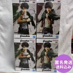 進撃の巨人 Grandista リヴァイ エレン フィギュア 6体セット - メルカリ