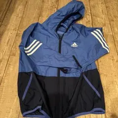 adidas CLIMASTORM フード付きウィンドブレーカー140