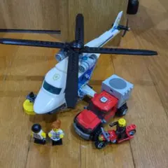 LEGO City 60243 ヘリコプターとトラックセット