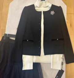 René♡ 黒 ニットカーディガン 36のサムネイル