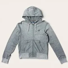 POLO Ralph Lauren ジップアップパーカー グレー Size Mのサムネイル