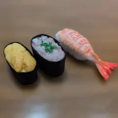 食品サンプル 寿司 上にぎり 鮨 実寸サイズ 8カン セット - メルカリ